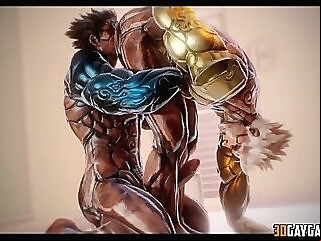 Gay muscle soldiers fucked hard by players horny muscle gay 3d gay